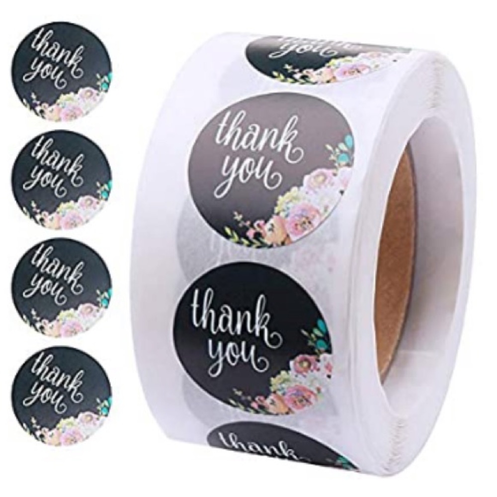 (500) Thank You Stickers